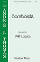 Sambalele SATB choral sheet music cover